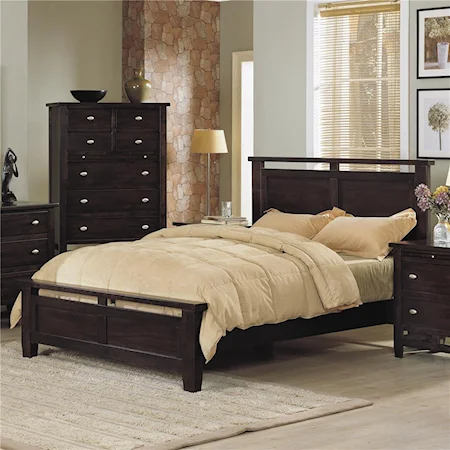 Twin-Size Panel Headboard & Footboard Bed